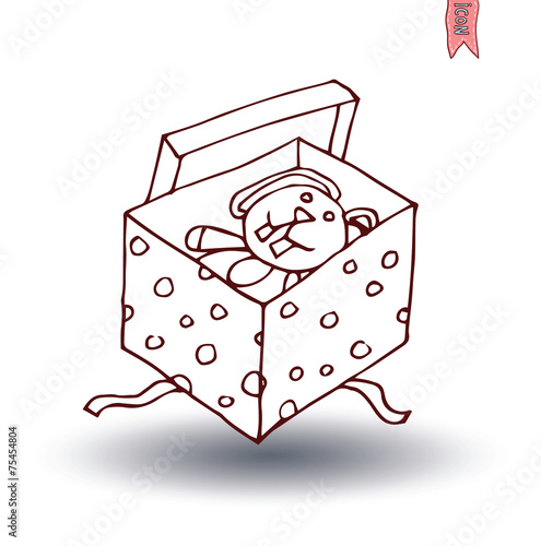 present icons. vector illustration.