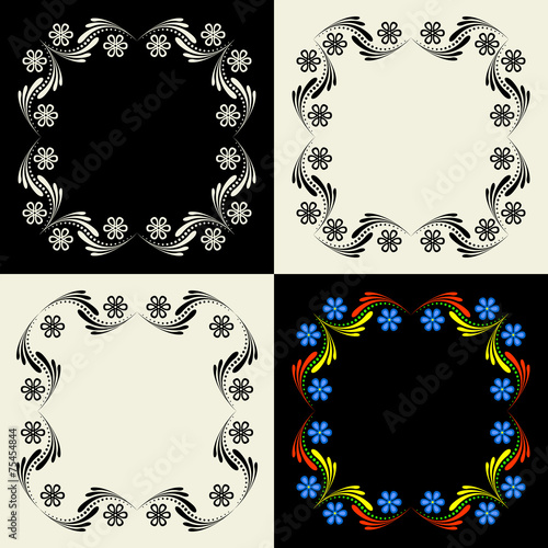 Decorative framework. Set