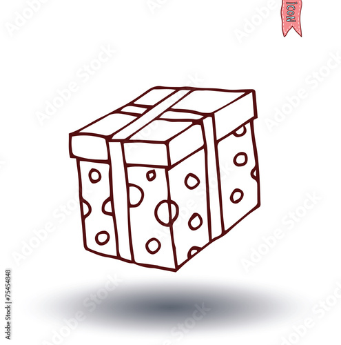 present icons. vector illustration.