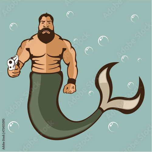 Merman Vector