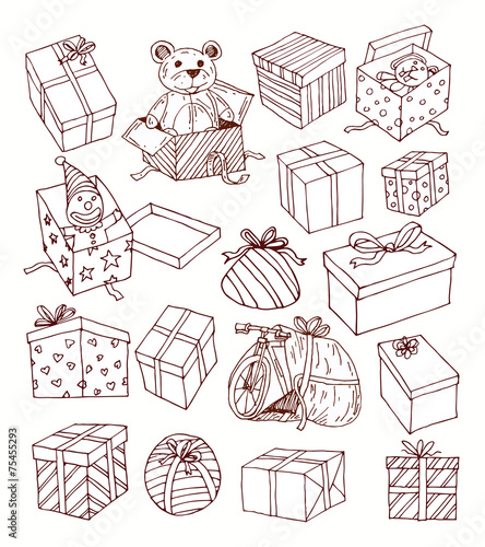 present icons set
