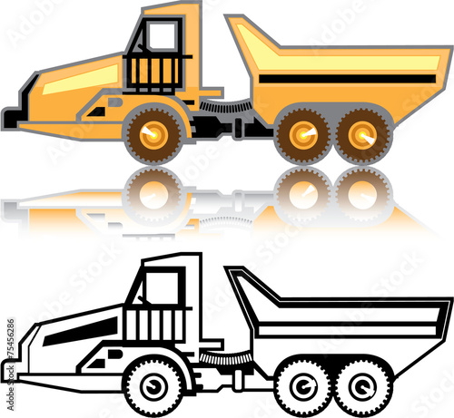 Construction truck