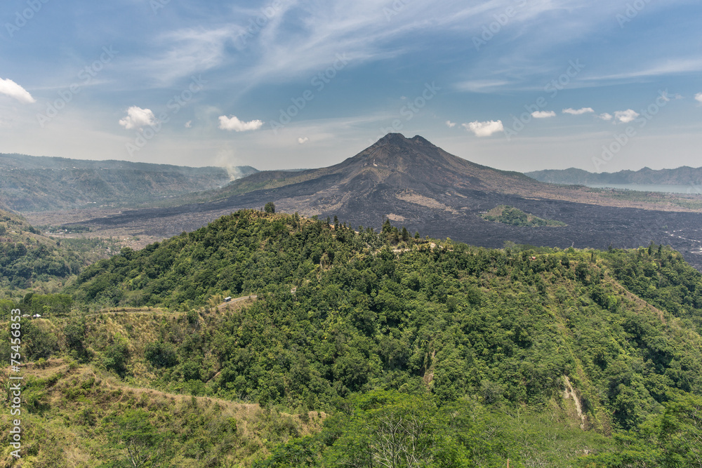 Mount Batur Volcano Bali, Indonesia.
