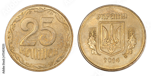 Wallpaper Mural 25 Ukrainian cents Torontodigital.ca