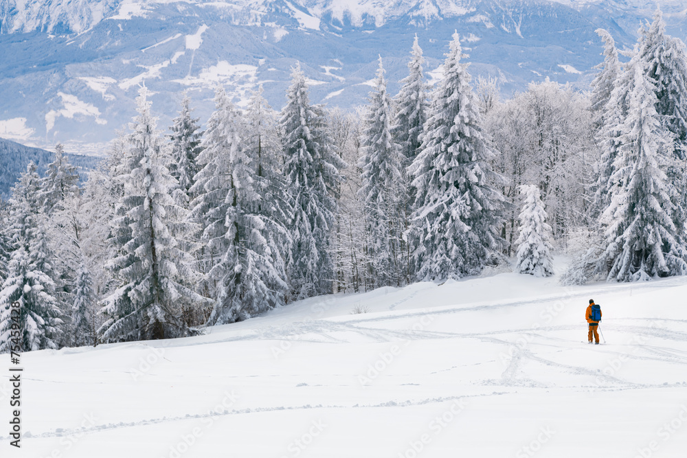 Wintersport am Gaisberg