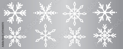 snowflakes  winter  white