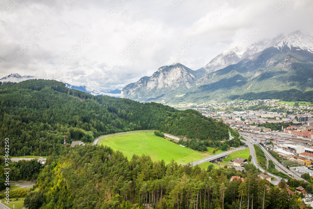 Amazing panorama near Innsbruck