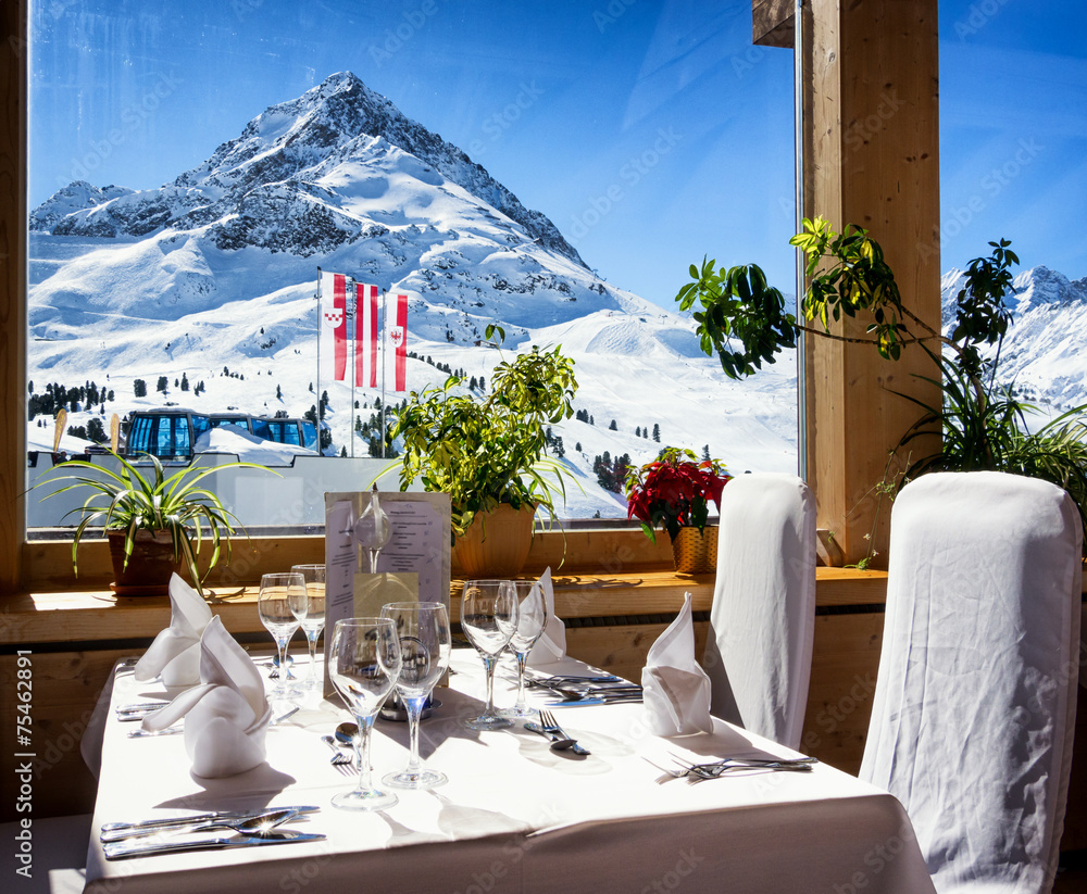 Fototapeta premium restaurant