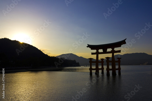 Dusk in Miyajima