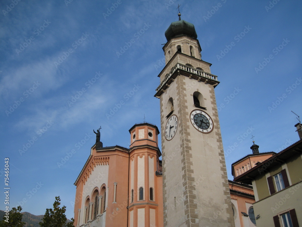 La chiesa parrocchiale di Levico Terme