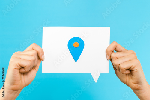 фотографія Geographic location concept