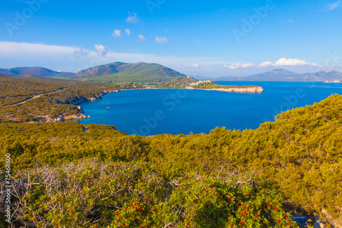 Mediterranean landscape  photo