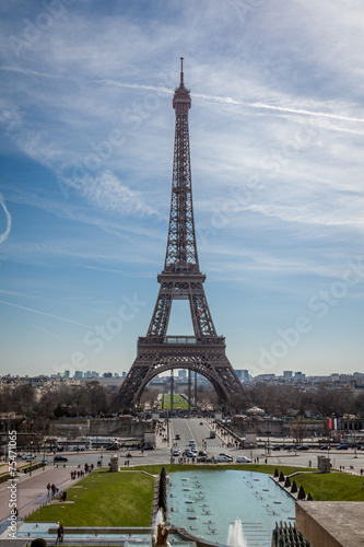 Eiffel Tower in Paris © juniart