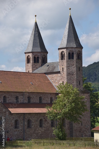 Das Kloster in Bursfelde Landkreis Göttingen