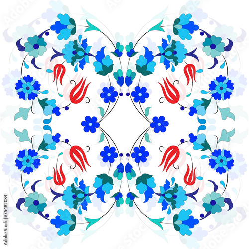 artistic ottoman pattern series thirty four