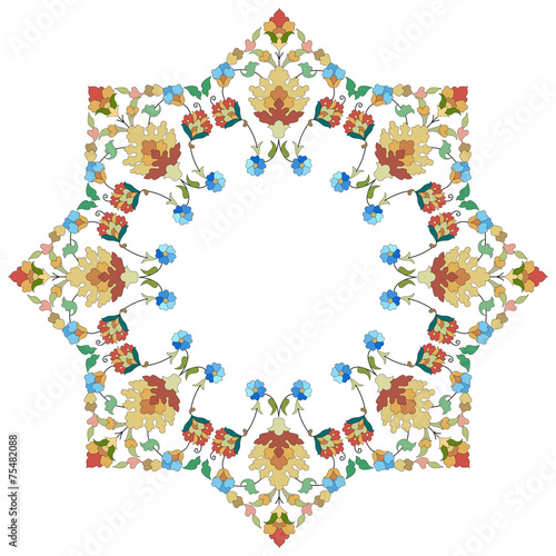 artistic ottoman pattern series thirty five