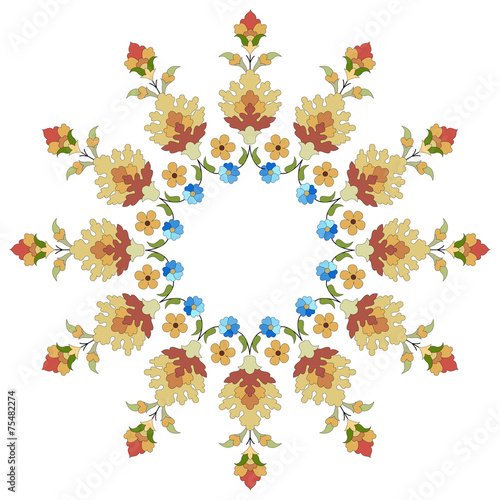 artistic ottoman pattern series thirty six