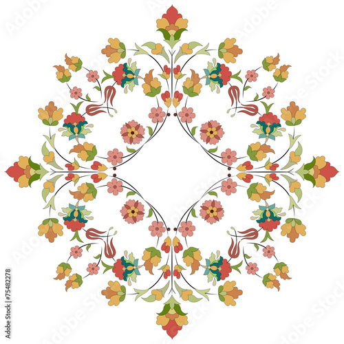 artistic ottoman pattern series thirty one