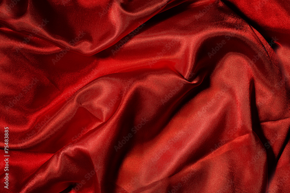 Obraz premium Hot red canvas texture