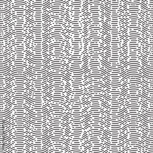 Seamless pattern, waves background, vector illustration
