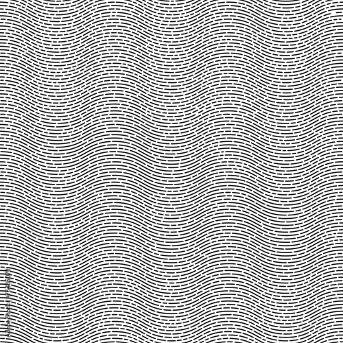 Seamless pattern, abstract background with waves
