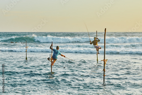 Fototapeta fishermen