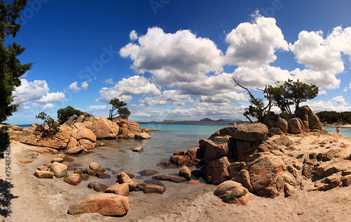 Spiaggia di Capriccioli in Sardegna  photo