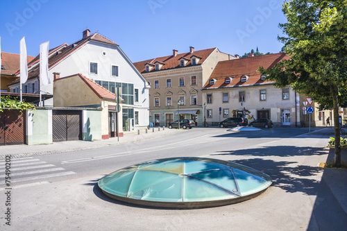 Tableau sur toile Celje town