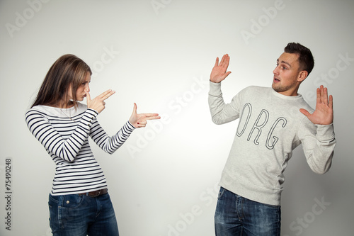 Foto Mann wird erschossen