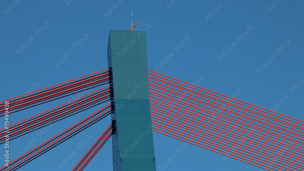 Obraz premium most wiszący