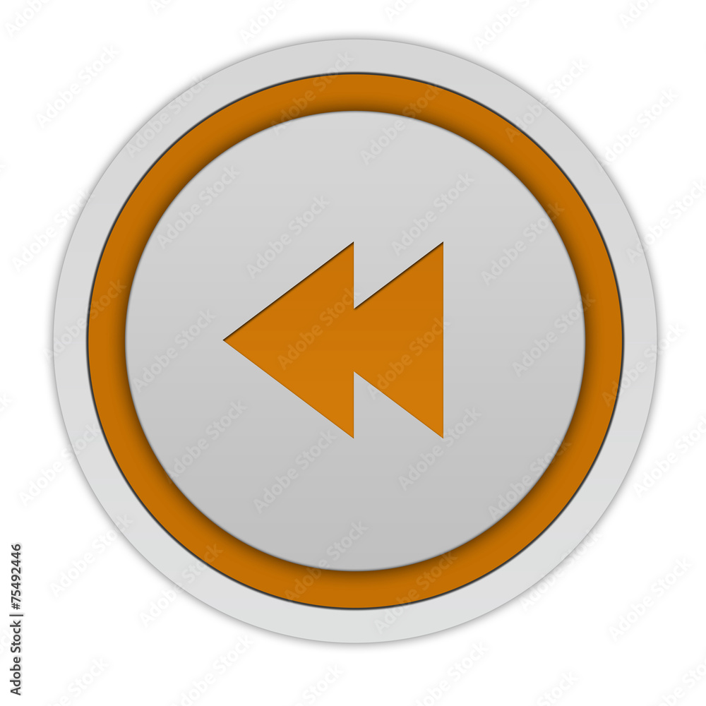 scroll circular icon on white background scroll circular icon on white background