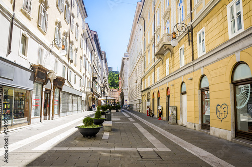 Fototapeta Naklejka Na Ścianę i Meble -  Beautiful architecture, and buildings of Trieste, Italy
