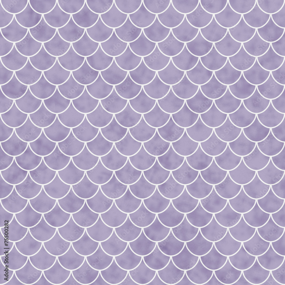 Purple and White Shell Tiles Pattern Repeat Background Purple and White Shell Tiles Pattern Repeat Background