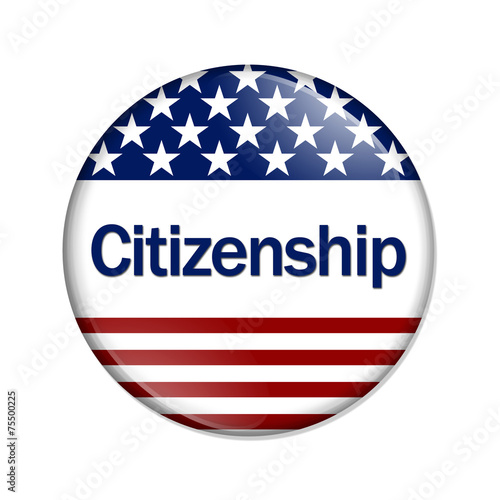 Fotografie Citizenship Button