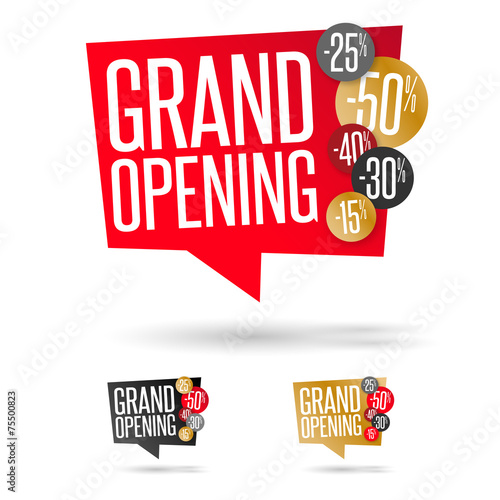Grand opening