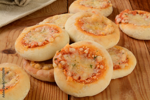 Mini Cheese Pizzas