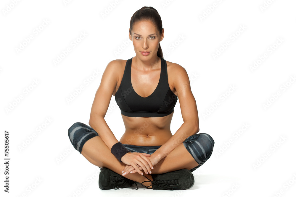 Fototapeta premium Fitness Girl