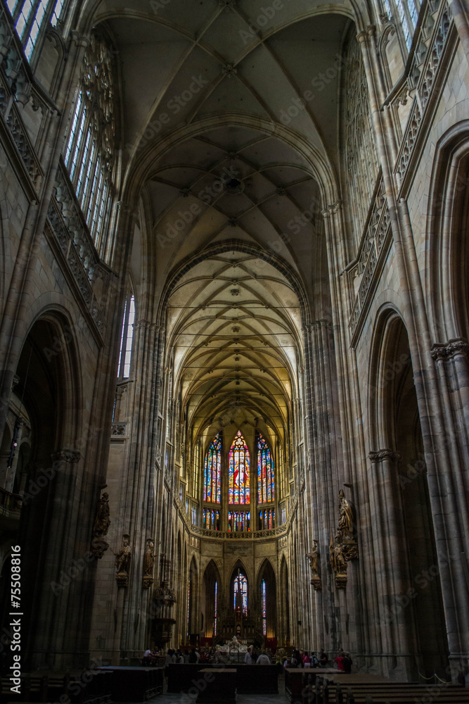 St. Vitus cathedral interior