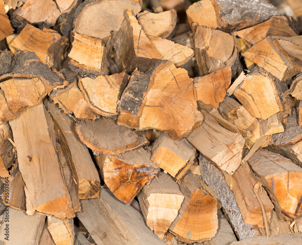 firewood as background firewood as background