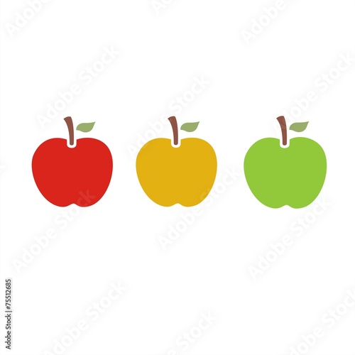 Icono variedades de manzanas