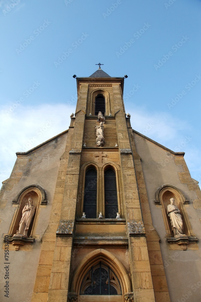 Chapel of Saint-Laurent-d'Oingt in Beaujolais, France