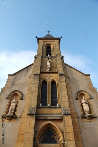 Fototapeta Naklejka Na Ścianę i Meble -  Chapel of Saint-Laurent-d'Oingt in Beaujolais, France
