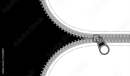 Zipper card
