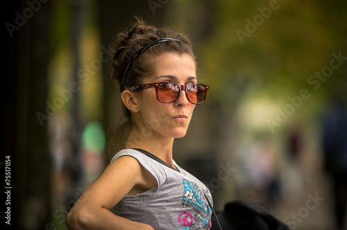 Attractive young girl 