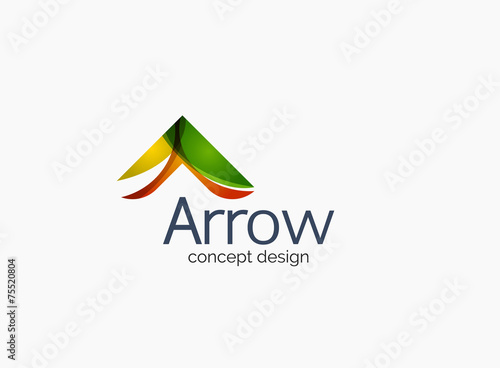 Modern company logo, clean glossy design Free Download Modern company logo, clean glossy design - GFXLoad