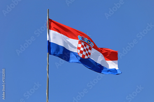 Tablou pe pânză Croatian flag