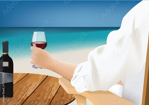 donna in relax