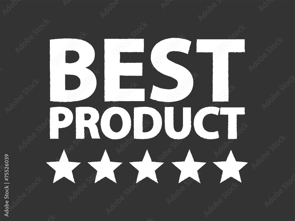 Best Product Five Star Award On Blackboard