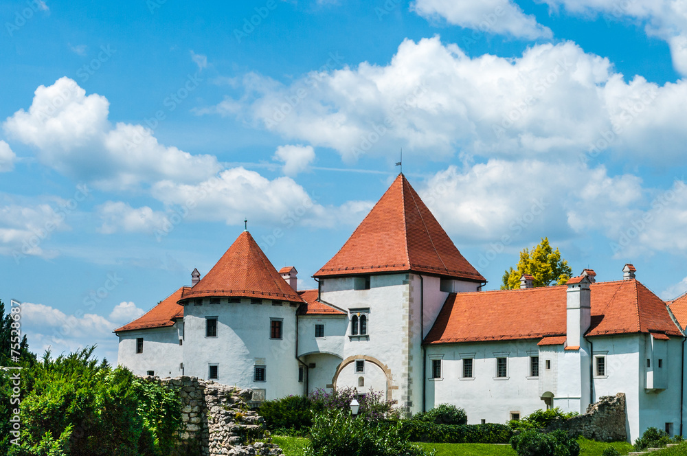 Old Town Castle in Varazdin Croatia