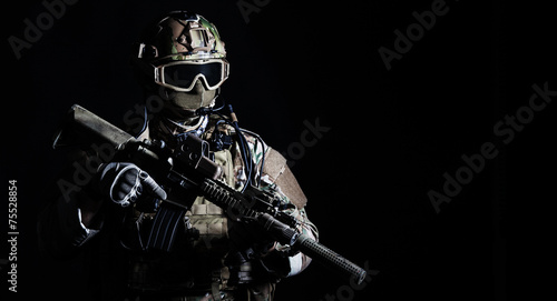 Fotografie Special forces soldier